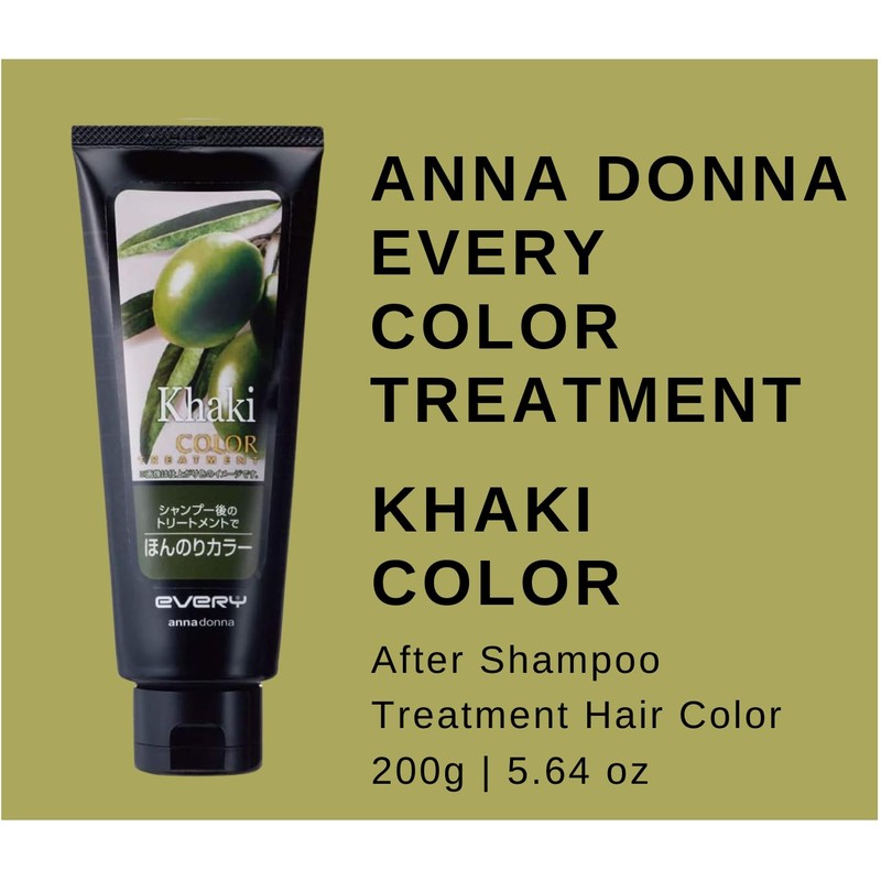 Anna Donna Every Color Treatment 160g - Khaki (Green Tea