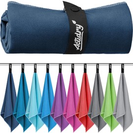 Actidry Microfibre Hand Towels – Easily Quick-Drying and Highly Absorbent – 9 Colours and Sizes S/M/L/XL – Bath Towel, Sauna Towel, Travel Hand Towel, Sports Towel