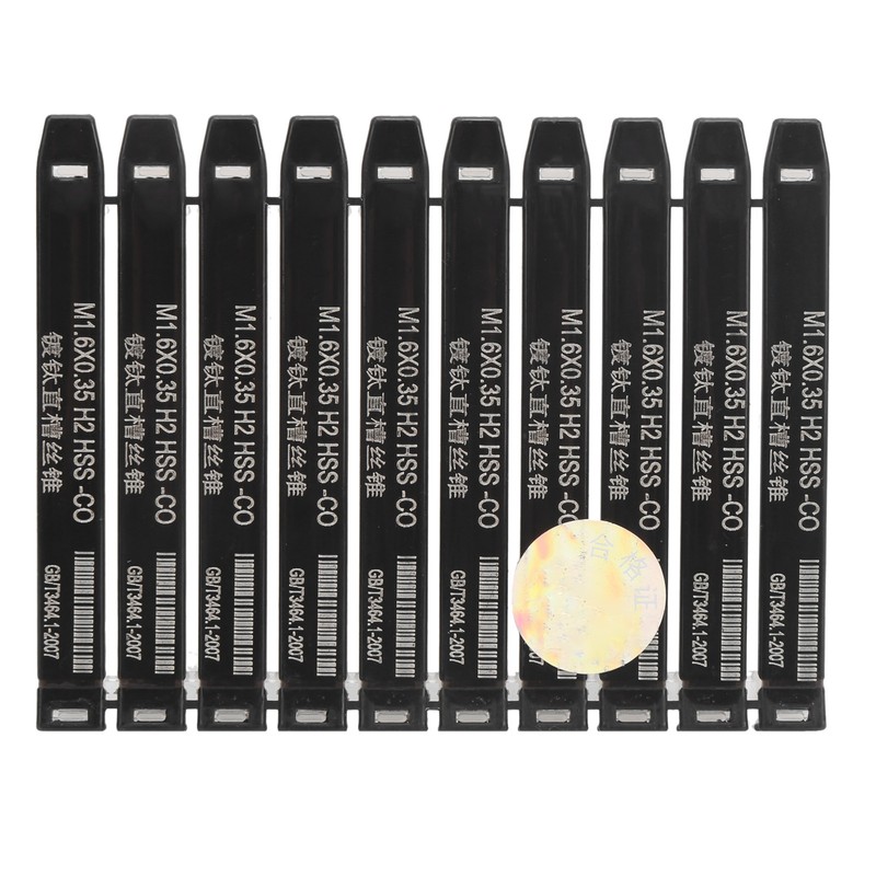 10pcs Coating Thread Tap HSS High Hardness Machine Tapping Thread