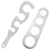 Pasta Measuring Tool,2 Pack Spaghetti Measurer Tool,Stainless Steel Spaghetti Measure