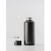 EQUA Timeless Stainless Steel Water Bottle, 600 ml, BPA-Free, Leak-Proof,