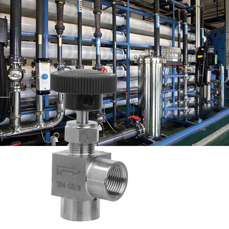 Stop Valve,Angle Valve BSPP Female Thread Needle Valve 304 Stainless