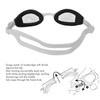 TYR Team Sprint Performance Goggle (Clear), 8 x 3.4 x