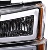 PIT66 PIT66 LED Headlight Assembly Compatible with Chevy Silverado 2003