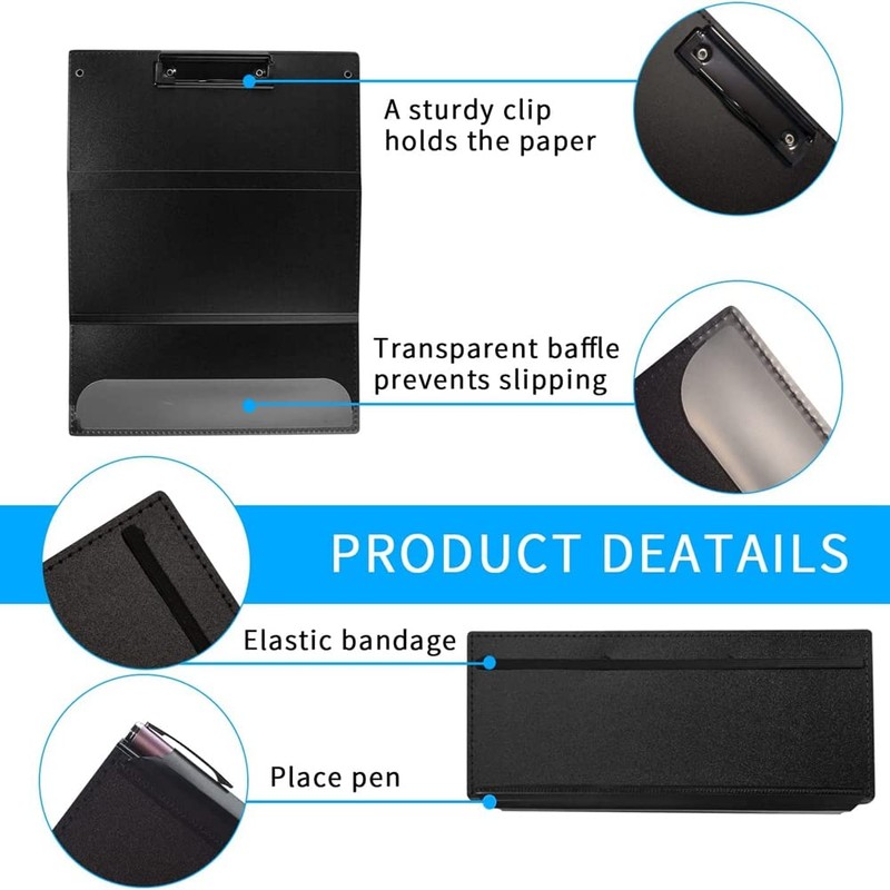 Ahvqevn 1 Pack Nursing Clipboard Foldable Nurse Folding Clipboard 3