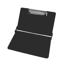 Foldable Clipboard Nursing Clipboard Lightweight Aluminum Construction Full Size Clipboard for Business, Hospital,Office, School - Black