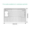 Ice hair removal (Multifunctional metal comb)