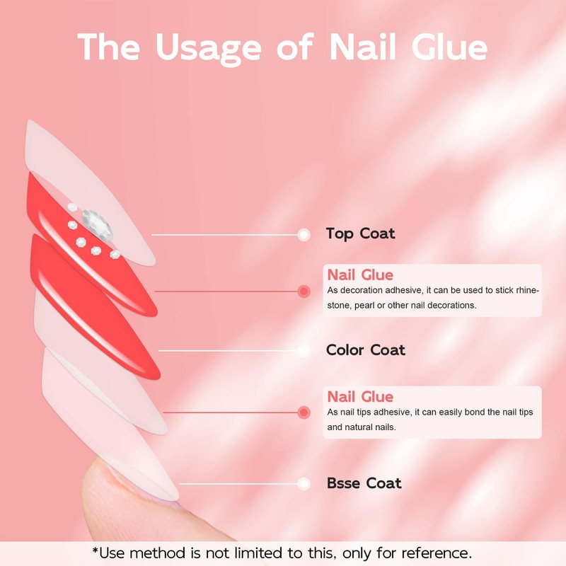 Lavender Violets 15ml Nail Glue A111