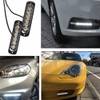 Poopee LED Daytime Running Lamp, Waterproof, Blue/White, for 12V/24V Cars,