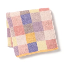 Francfranc Antibacterial Deodorizing Mixed Checkered Bath Towel, Yellow, Checkered Pattern, Towel, New Life, Moving, 2025 Model