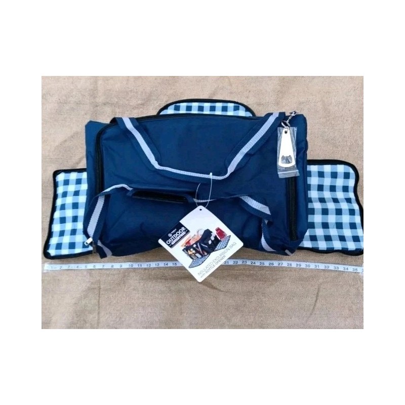 Torelli Outdoor Adventure Insulated Excursion Picnic Bag with Bottle Opener