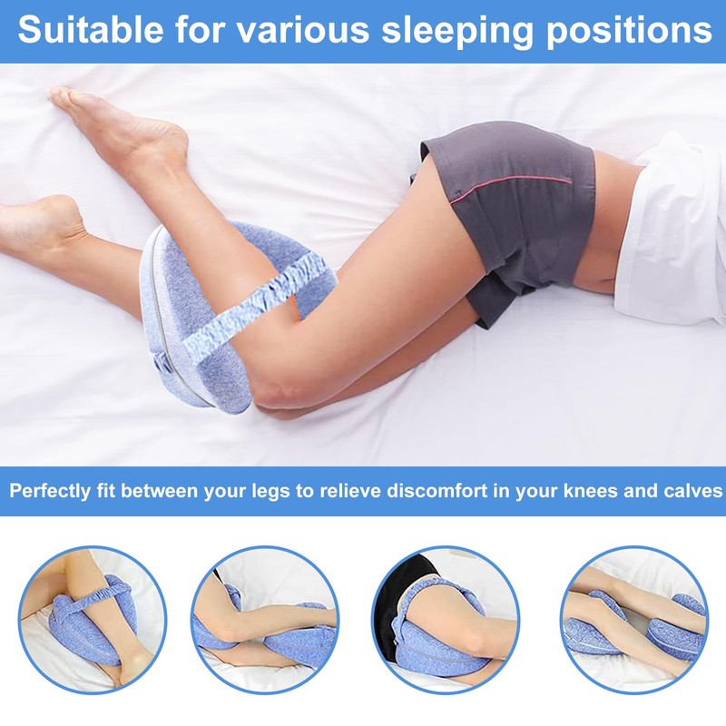 XZSKD Knee Pillow, Leg Pillows For Sleeping On Side, Revoget