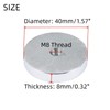 Glass Table Top Aluminum Circle Disc Hardware Mcredy Aluminum Disc