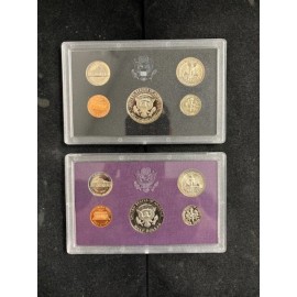 Pair 1983 & 1984 U.S. Proof Sets in OGP -- 10 PROOF COINS!