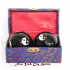 Masager ball Therapy Massager Balls - Yingyang (Metal) - Black