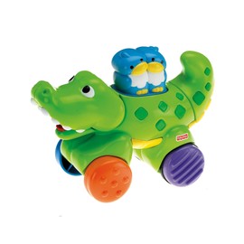 Fisher Price Toy - Infant Amazing Animals Press and Go Gator - Baby Toddler 6-36 Months