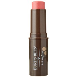 Burt’s Bees 100% Natural Origin All Aglow Lip & Cheek Stick, Blush Bay - 1 Tube