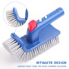 Sepetrel Pool Brush Head for Cleaning Walls,Steps & Corners,Rotatable Hand