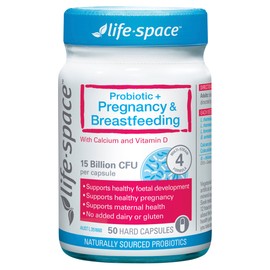 Life Space Probiotic + Pregnancy & Breastfeeding 50 Capsules