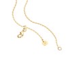 PAVOI 14K Yellow Gold Plated Mini Dainty Heart Initial Necklace