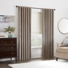 ECLIPSE Faux Silk Roman Shade for Windows, Cordless 100% Blackout