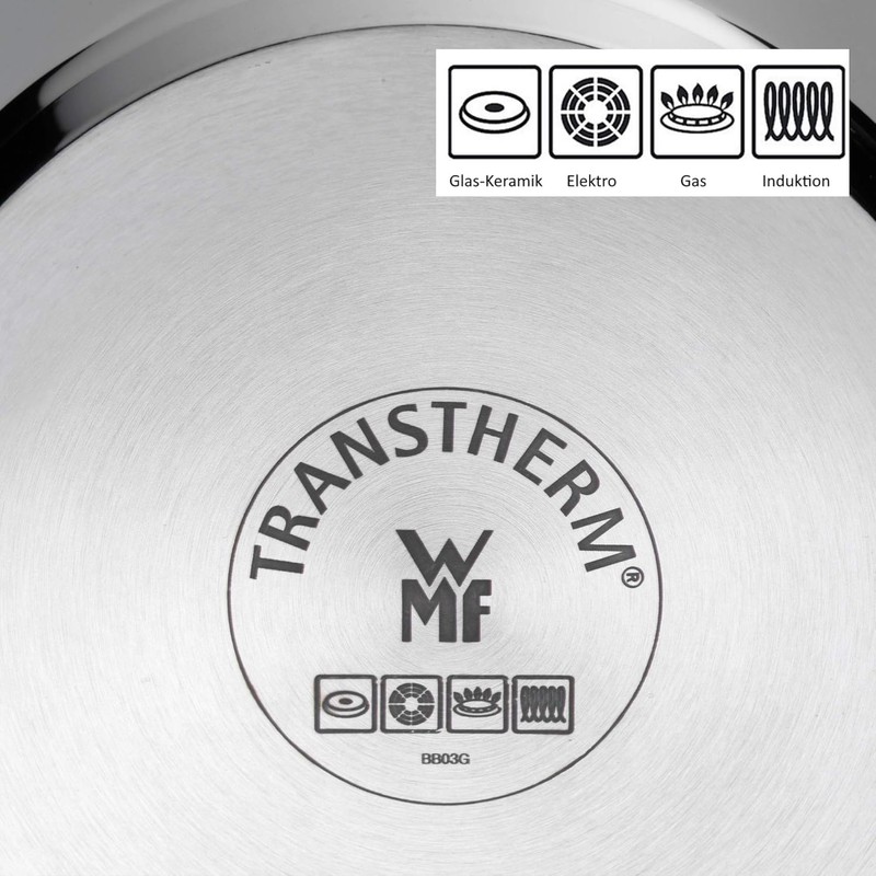 WMF Saucepan 16 cm with Spout, Small Pot without Lid,