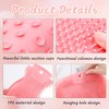 Foot Scrubber for Shower, 2 PCS Shower Foot Scrubber with