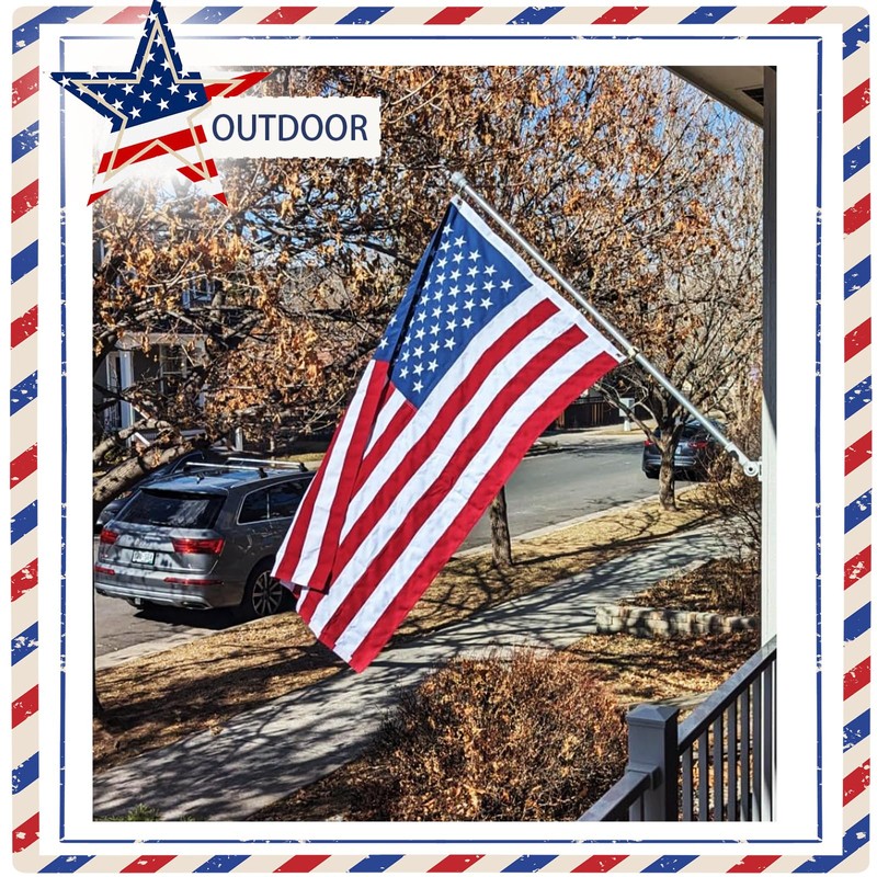American Flags for Outside 3x5 FT Outdoor Heavy Duty Polyester