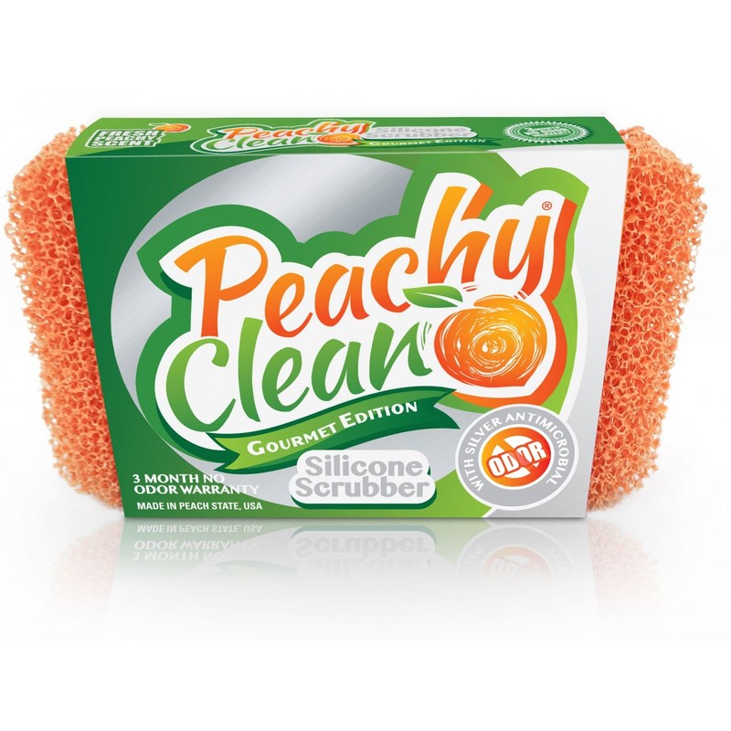 Gourmet Silicone Scrubber by Peachy Clean (Qty 1) with Fresh