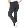 Woman Within Women's Plus Size Tall Stretch Cotton Bootcut Pant