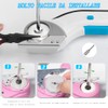 Bestgle Pack of 3 Rotating Replacement Blades, Replacement Blades for