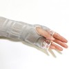 simPLEISURE qa100215 Arm Cover, Lace Included, Sunscreen Gloves, UV Protection,