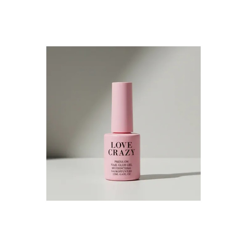 Gel Pegamento Love Crazy Para Unas Press On 12 Ml
