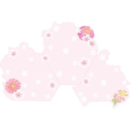 Sanrio YG15-1 P91015 Standard Paper Pink Bouquet (Small)