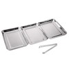GRÄWE Breading Set 4-Piece Large Stainless Steel