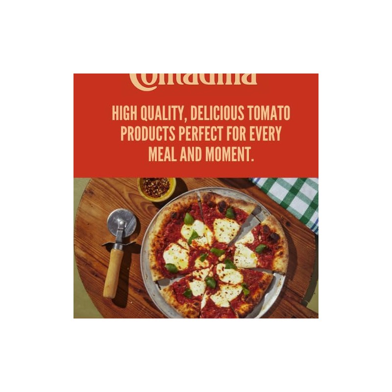 Contadina Canned Tomato Paste With Italian Herbs, 12 Pack, 6