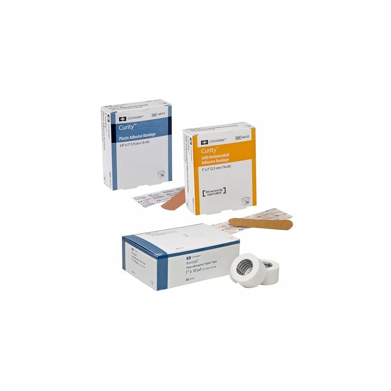 Curity™ Speciality Fabric Adhesive Bandage, Neon, 0.75 x 3IN, Case