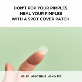 SKIN1004 Madagascar Centella Spot Cover Patch, 1ea-22count, 12count 10mm, 10count 12mm, Hydrocolloid Acne Pimple Patches for Small Blemishes of the Skin, Ultra-thin Patch
