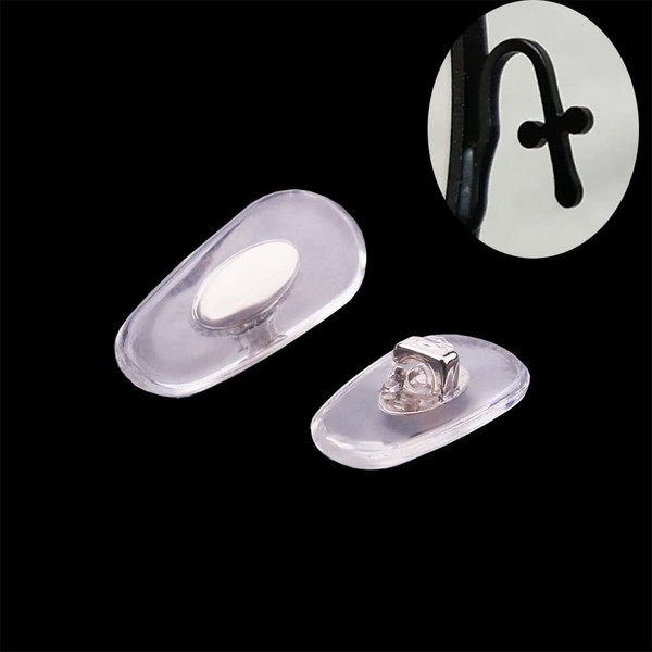 Sunglasses Eyeglass Nose Pads Soft Glasses Replacement Nose Pieces Plug-in Nose Bridge Pads Nose Pieces