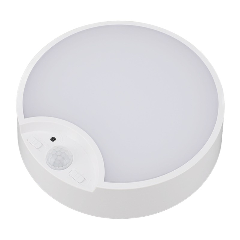 Motion Sensor Ceiling Light Indoor Wireless White LED Battery Powered
