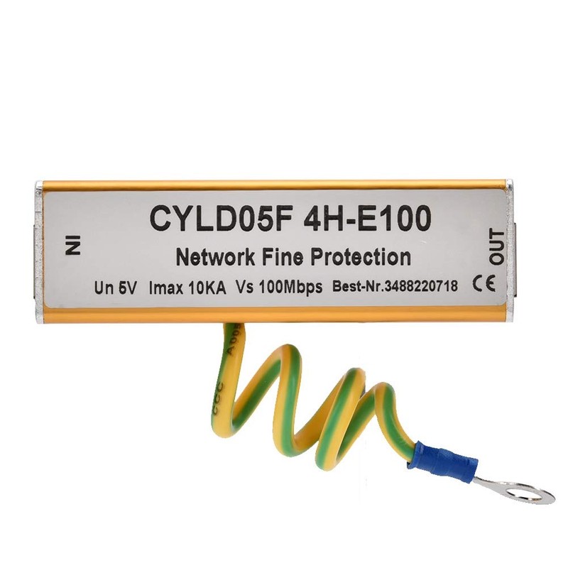 Fuente de Alimentación de 5V Protección contra Rayos Adaptador Rj45