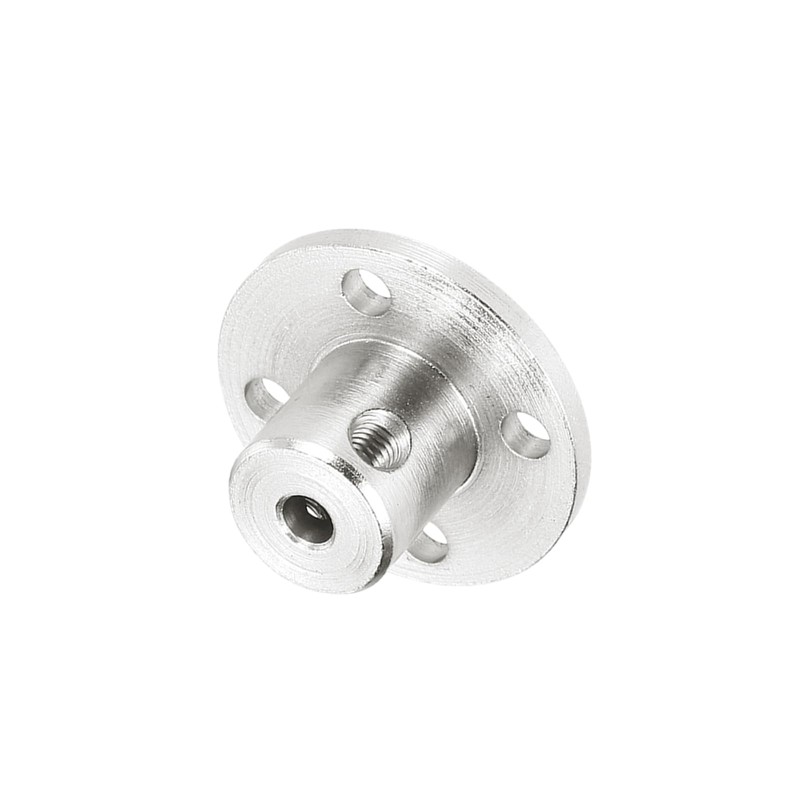 sourcing map 1 Pcs 3mm Flange Coupling Connector Rigid Guide