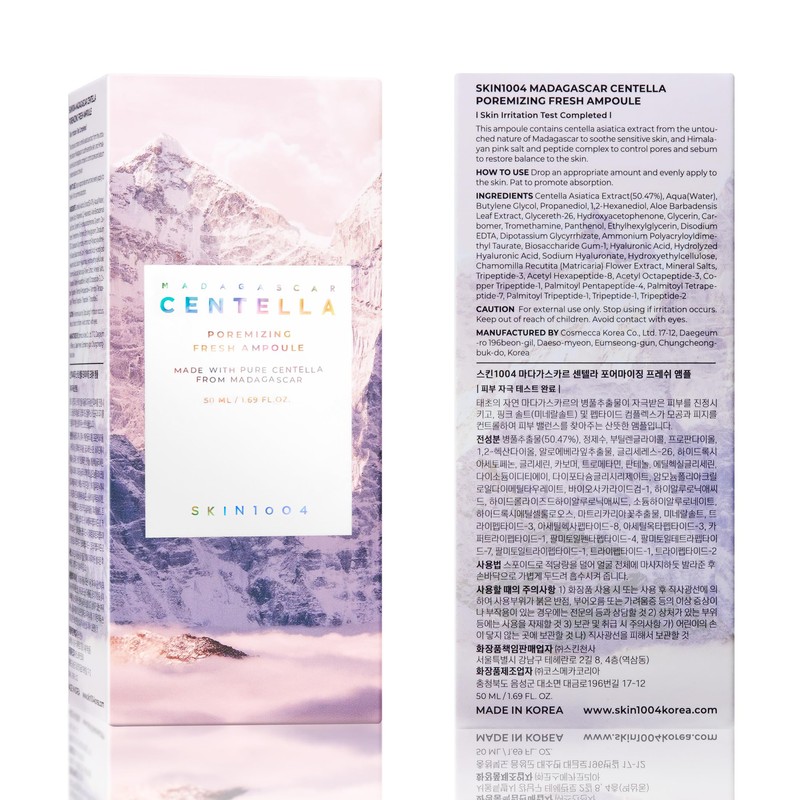 SKIN1004 Poremizing Fresh Ampoule, Pore Tightening Serum (50ml)