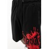 Tapout Men's Shorts, black / red, XL