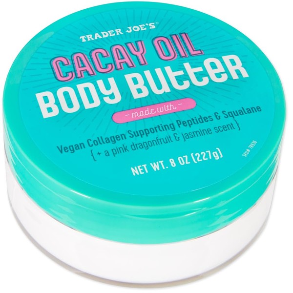 Trader Joes Cacay Oil Body Butter with Squalane & Vegan
