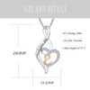Starnny Letter Chain Women's 925 Silver Alphabet Initial Charm A-Z