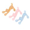 3pcs Silicone Baby Teether for Teething Relief Cute Cat Shape
