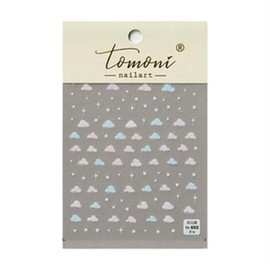 Nail Nara Tomo Nail Sticker 652 Sunset Fluffy Clouds (S7570129) / 토모 네일스티커 652 노을 몽실구름 (S7570129)