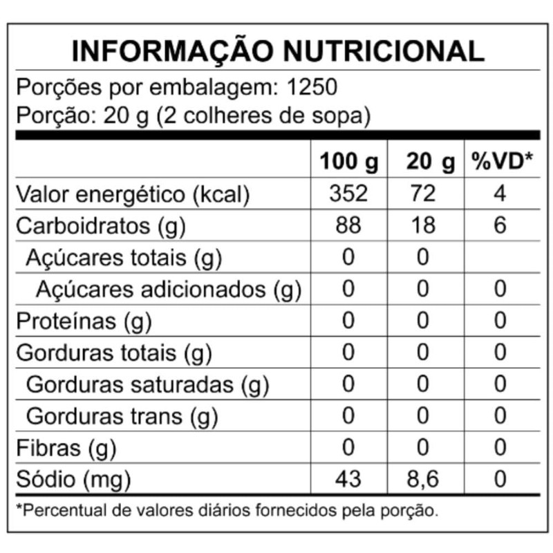 Amafil Premium Manioc Starch - Polvilho Doce - 35.2 oz