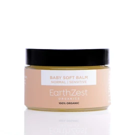 Baby Cream For Ultra Sensitive Skin 100% Organic & 100% Natural Skincare by EarthZest Organics UK - NO Synthetic Chemicals or Added Water - Ultra-Concentrated and Long-Lasting 50ml Jar - A Little Goes a Very Long Way! Moisturises and Protects Delicate Ba